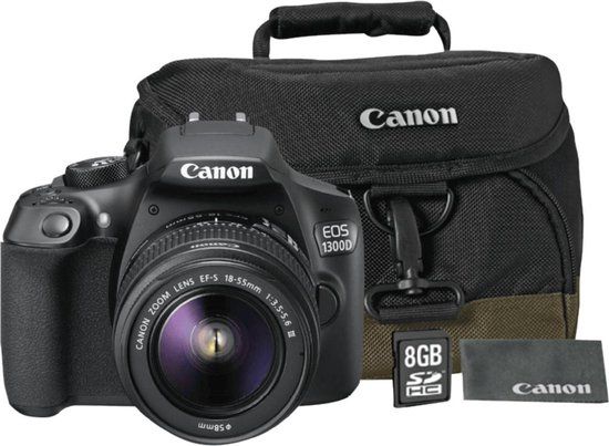 Canon EOS 1300D + 18-55mm III