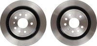 TRW Automotive AfterMarket DF4284 remschijf - (paar)