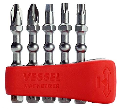 VESSEL EIBMG50K003 bitset Impact Ball PH2, SQ2, T20, T25, 50 mm, 5-delig