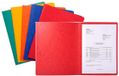 Exacompta Map met gerilde rug in glanskarton 400g/m2 - 24x32cm - Rood