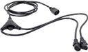 Hawa HAWA 1008273 Apparaat (koud) Y-kabel Zwart 5.00 m