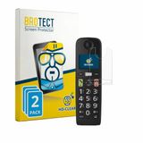BROTECT - Screenprotector voor Panasonic KX-TGU130 - Folie Beschermfolie transparant 2 Stuks