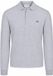 Lacoste Polo manches longues Piqué Gris clair - Taille L - Hommes
