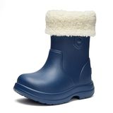 Ladeheid x Camminare Kinderen Regenlaarzen - Rubberen Laarzen voor Kinderen – EVA – Warm Gevoerd – Waterdicht – Marineblauw – 30/31