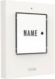 m-e modern-electronics 41356 Zender voor Draadloze deurbel Verlicht, Met naambord