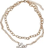 Urban Classics Diamond Zodiac Leo Ketting - Goudkleurig