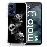 Cokitec Versterkte hoes voor Motorola G35 5G Triple Doodshoofd