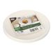 Papstar amuse bordje suikerriet, rond ø14,5cm wit pak a 10 stuks