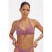 Beachlife Voorgevormde Halter Bikinitop Lurex Oudroze