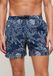 Superdry Gerecyclede zwemshort met print - Blauw - S
