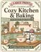 Large Print Easy Coloring Book: Cozy Kitchen & Baking