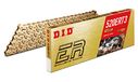 DID 520ERT3 CHAIN (Gold & Gold) - Length: 106 links with clip joint (RJ)