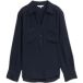 Tom Tailor - Blouse froissée avec poches poitrine - Taille 36 - Lunar Eclipse