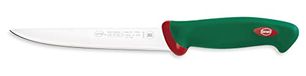 VISSFILIETEERMES Sanelli Premana Professional visdraadmes, roestvrij staal, groen/rood