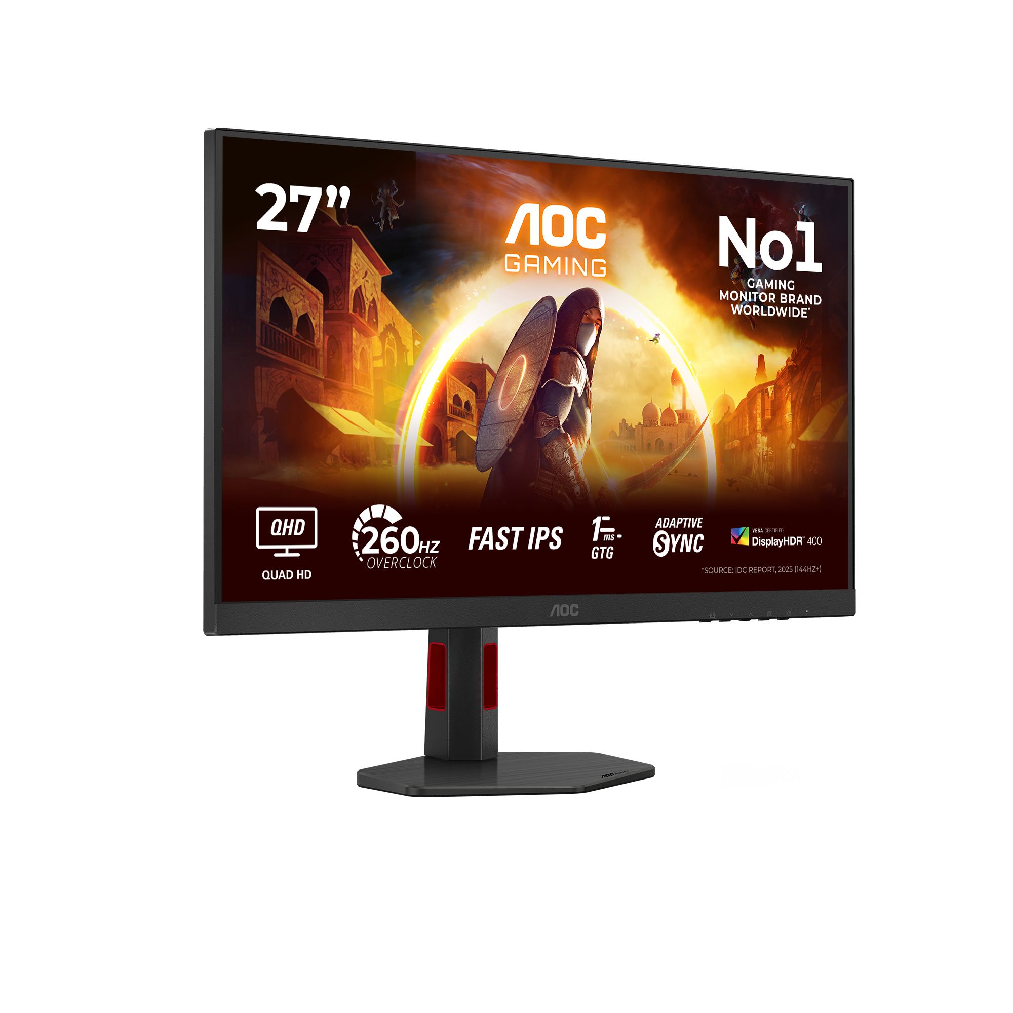 AOC G4 Q27G4ZR 27" QHD 240Hz Gaming Monitor