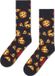 Happy Socks Sokken Pixelated Pizza - Maat 41-46 - Heren - Grappige sokken - Halfhoge sokken