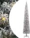 vidaXL Sapin de Noël artificiel Vert 270 cm PVC et Acier et Plastique