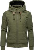 Ragwear Dames winterjas Nuggys Solid Olive24
