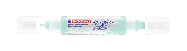 Edding Acryl 3D Double Liner - 5400-916 - wit, blauw