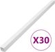 vidaXL Kabelgoot 40x40 mm 30 m PVC
