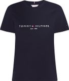 Tommy Hilfiger Blauw T-shirt Dames Maat XS
