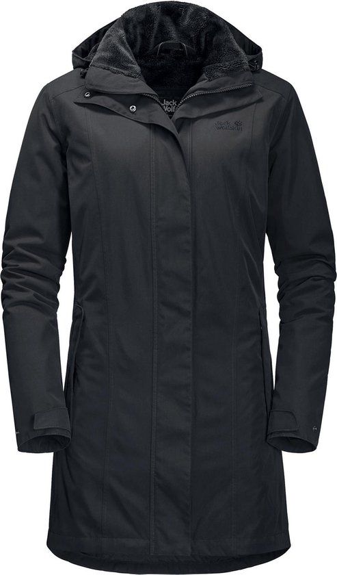 Jack Wolfskin Madison Avenue Outdoorjas Dames - Phantom - Maat S