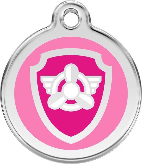 Red Dingo Hondenpenning The Paw Patrol Skye 30 mm Roze