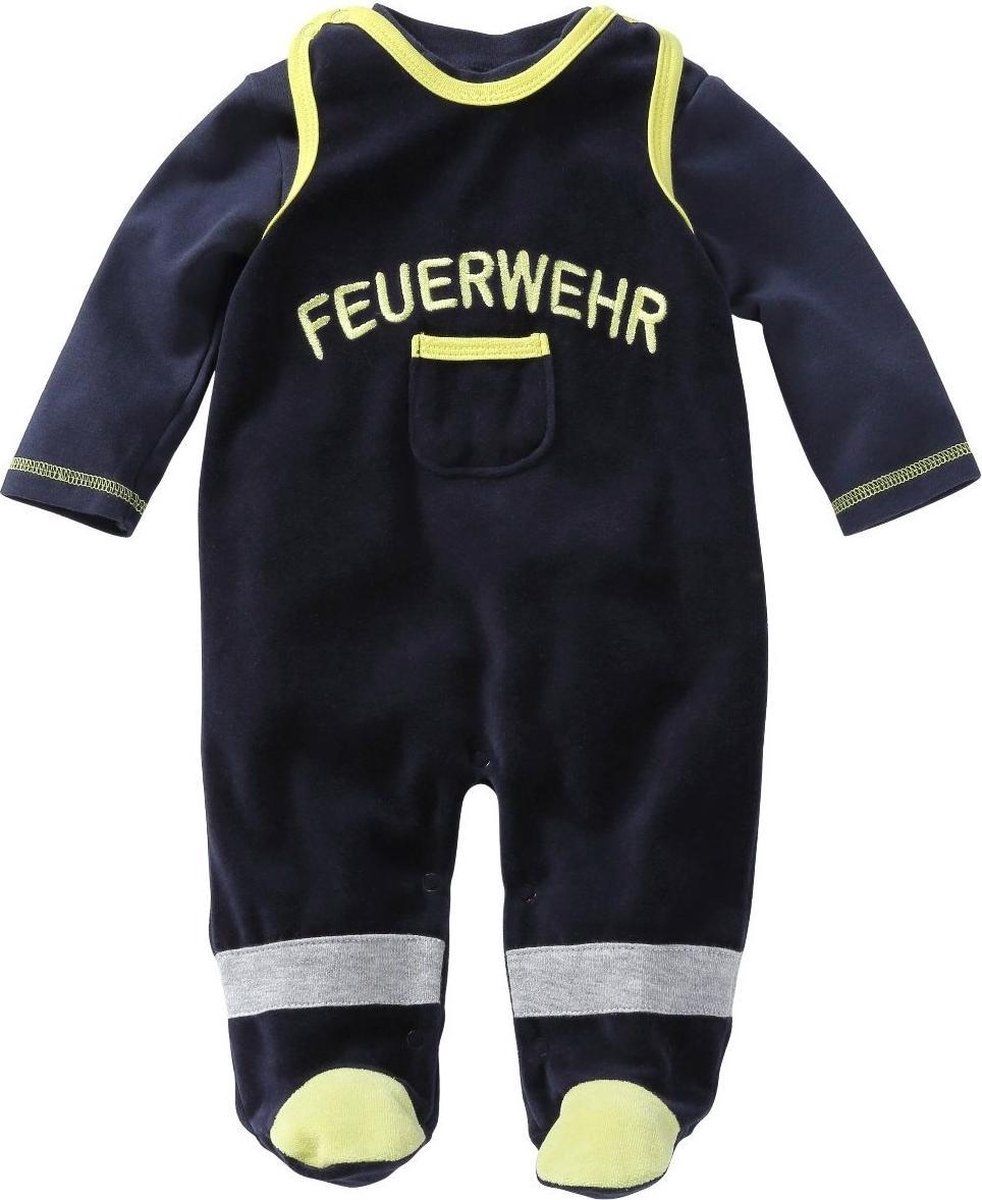 Schnizler Romperset Brandweer Junior 2-delig Navy