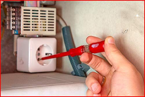 KS Tools Spanningzoeker met veiligheidsisolatie 100-500 V, 180 mm