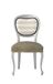 Eysa Cora Bi-Elastische stoelhoes, polyester-katoen, linnen, 32 x 21 x 4 cm