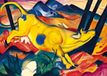 Your Decoration B.V. Kunstdruk Franz Marc - Die gelbe Kuh 29,7x21cm