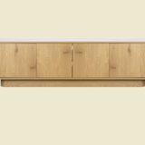 Housecraft Living Almira Dressoir Laag 180 cm Hout/Marmerlook Naturel