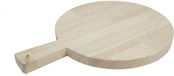 Hobbygroep Houten snijplank rond met handvat