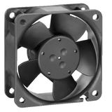 ebm-papst 612NGN Ventilator 6 cm Zwart