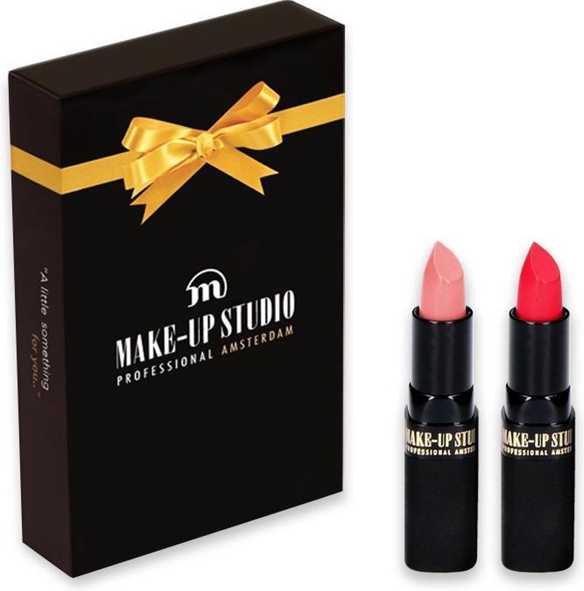 Make-up Studio Kerst Giftbox vrouw met 2 producten - Lipstick Duo 53+ XOXO Red