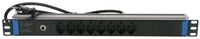 DSIT 19 inch Zwitserse stekkerdoos Surge Protection Overload - 8 voudig