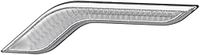 HELLA 2BA 013 333-011 Knipperlicht - Shapeline Style Wing - LED - 24/12V - Geschroefd/Opbouw - Lenskleur: Transparent - Stekker: AMP - 2-polig - Links achter - Aantal: 1