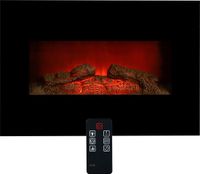 Classic Fire Memphis Elektrische Wandhaard - 1800W - Zwart