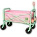 ROXY Opvouwbare strandwagenwagen – heavy-duty opvouwbare utiliteitswagen met all-terrain wielen, grote opslagcapaciteit en verstelbare handgreep, ideaal voor strand, kamperen en outdoor-avonturen