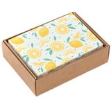 Hallmark Blanco kaartenassortiment, 24 kaarten met enveloppen (citrus, groen, gingham, aardbeien) voor Pasen, Moederdag, elke gelegenheid