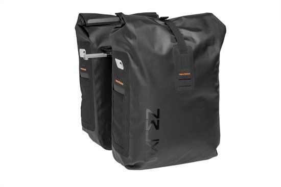 New Looxs Varo Double - Double Pannier - Waterproof - MIK Adapter - 40L - Black