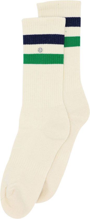 Alfredo Gonzales Athletic Stripes Sokken Groen/Navy/Off White M (42-45)