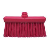 Maya Professional Tools 40190-3 smalle bezem FBK/levensmiddelhygiëne met harde borstelharen, 260 mm x 35 mm, rood