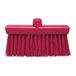 Maya Professional Tools 40190-3 smalle bezem FBK/levensmiddelhygiëne met harde borstelharen, 260 mm x 35 mm, rood