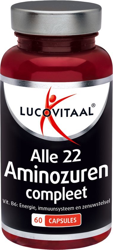 Lucovitaal Supplementen Aminozuren Compleet Vitamine B 6 60 capsules