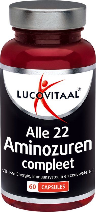Lucovitaal Aminozuren Compleet + Vitamine B6 - 60 capsules