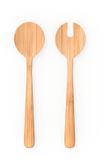 Pebbly Saladebestekset, 2-delig, Bamboe, Bruin, 27 cm