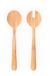 Pebbly Saladebestekset, 2-delig, Bamboe, Bruin, 27 cm