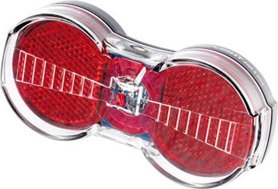 Busch & Müller Toplight Flat S Fietsachterlicht Accu/Batterij Zwart