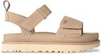 UGG GOLDENSTAR W - Plateau sandalen met hak - Dames - Wit/beige - Maat 38